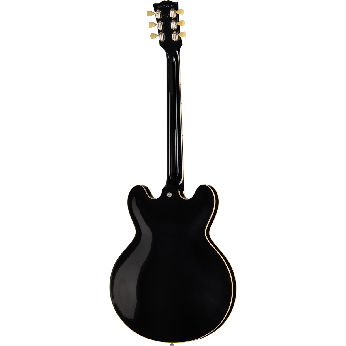 Gibson ES-335 50s Semi-Hollow Electric Guitar - Ebony - View 3 | MusicMarket