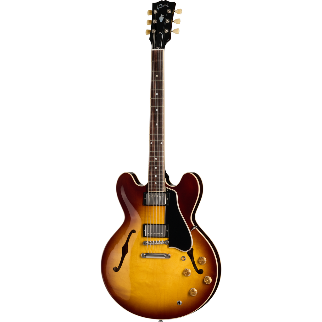 Gibson ES-335 50s Semi-Hollow Electric Guitar - Vintage Tobacco Burst - View 2 | MusicMarket