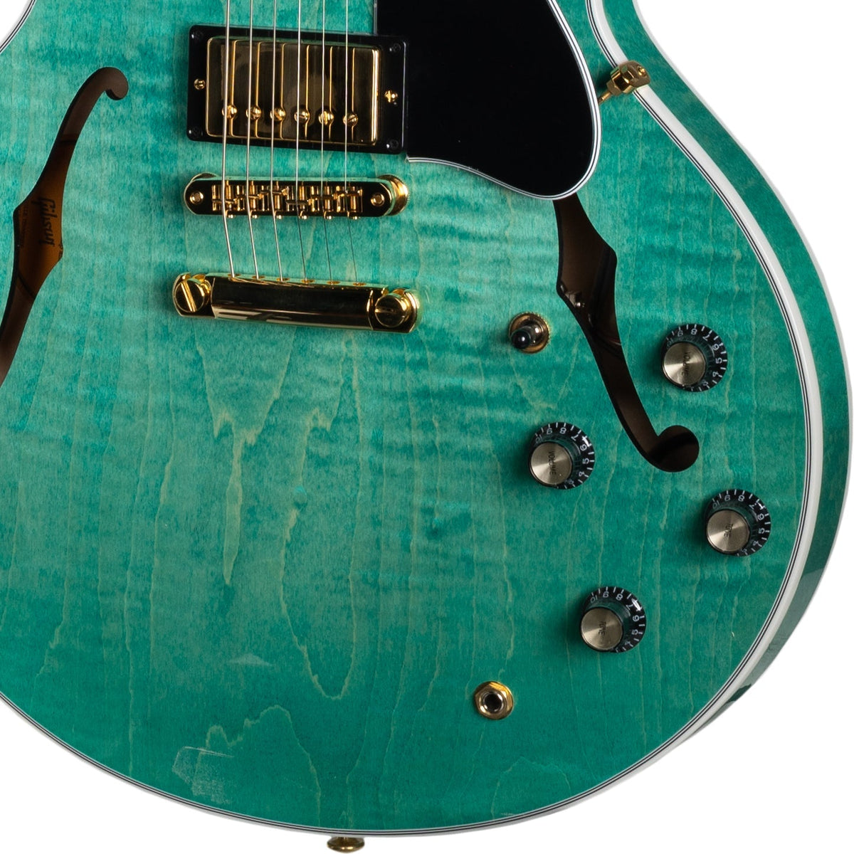 Gibson ES Supreme Semi Hollow Electric Guitar - Seafoam Green - View 24 | MusicMarket