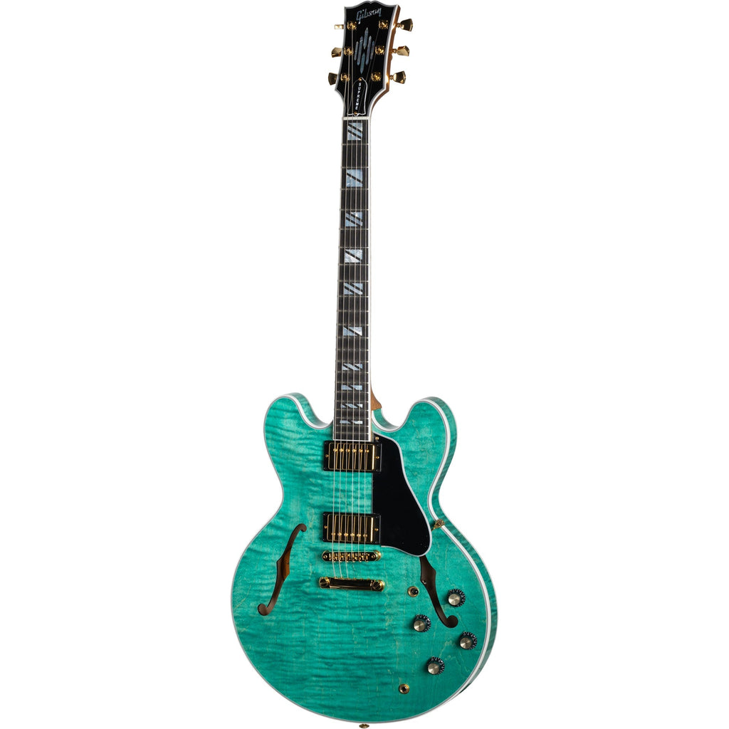 Gibson ES Supreme Semi Hollow Electric Guitar - Seafoam Green - View 9 | MusicMarket