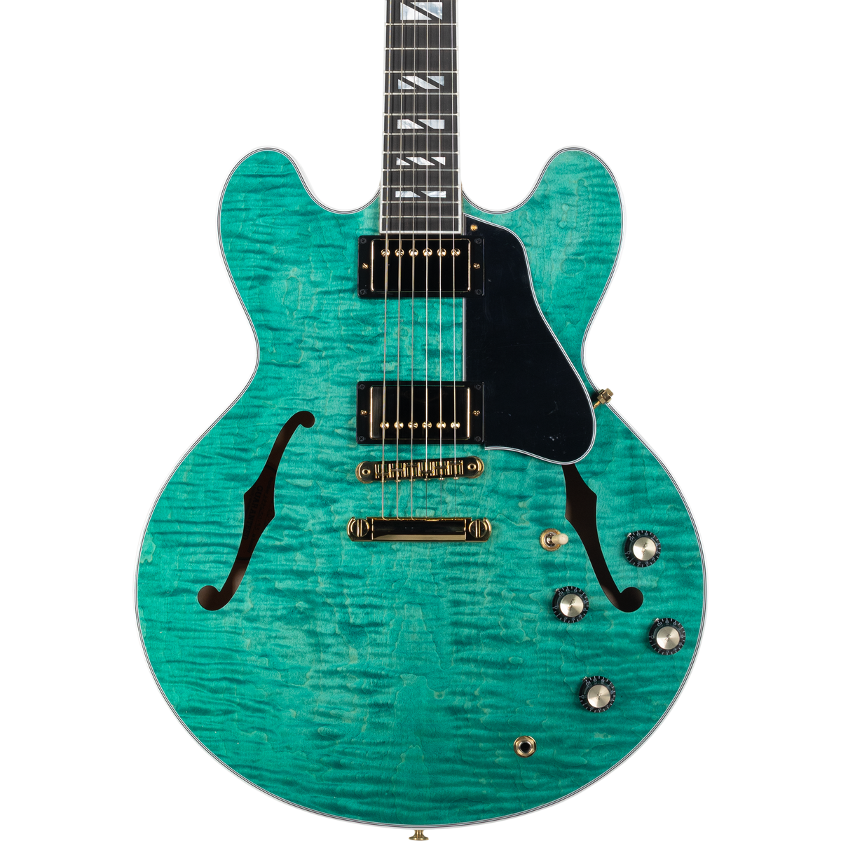 Gibson ES Supreme Semi Hollow Electric Guitar - Seafoam Green - View 39 | MusicMarket