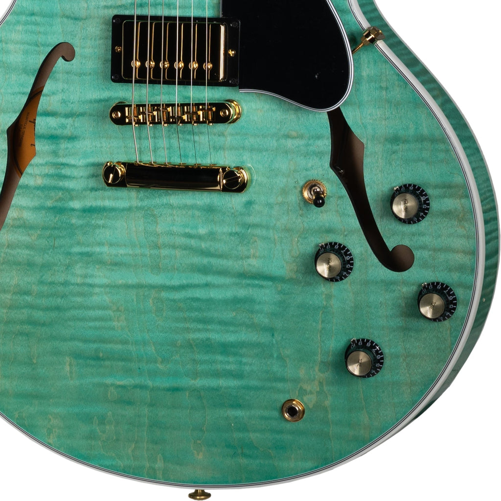 Gibson ES Supreme Semi Hollow Electric Guitar - Seafoam Green - View 33 | MusicMarket