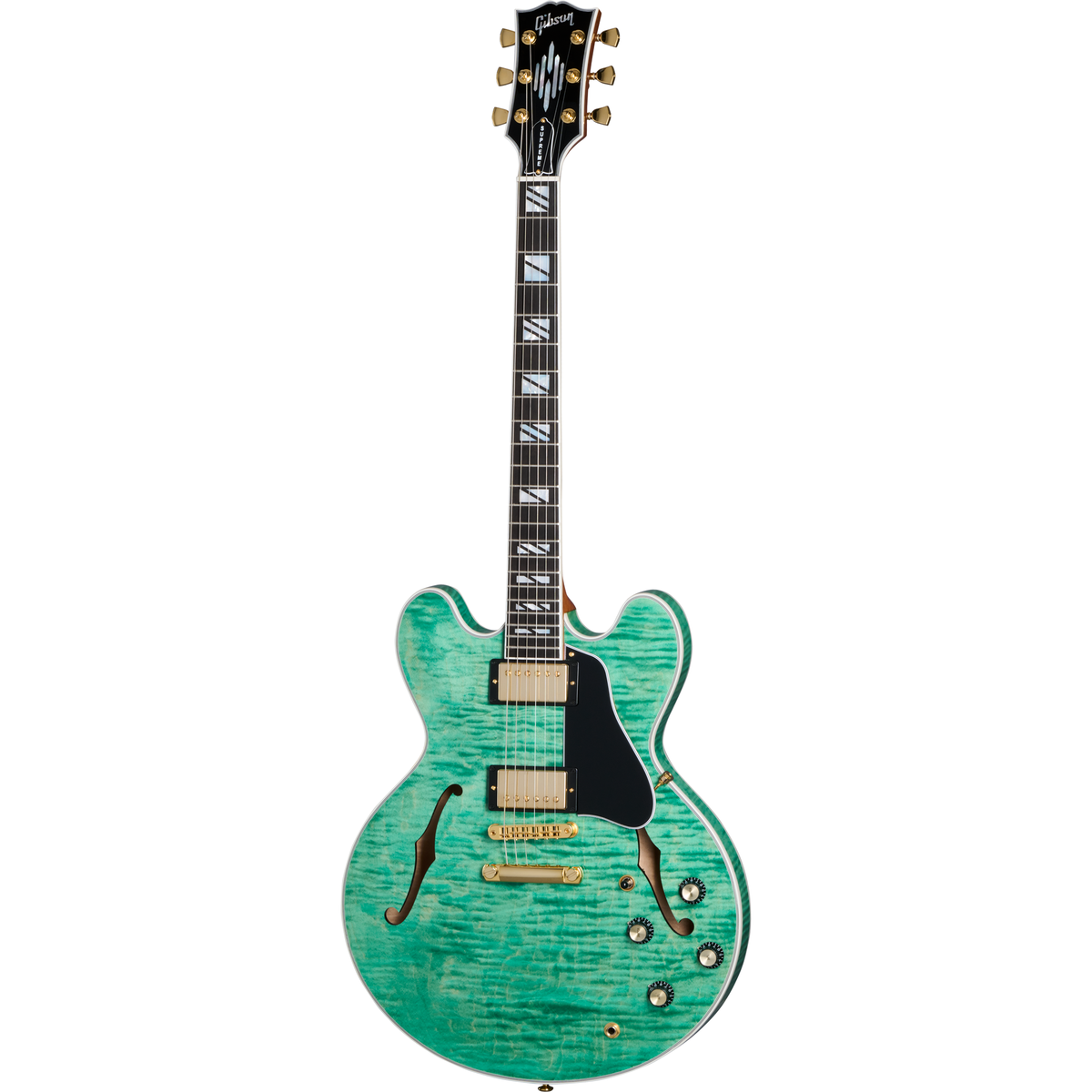 Gibson ES Supreme Semi Hollow Electric Guitar - Seafoam Green - View 2 | MusicMarket