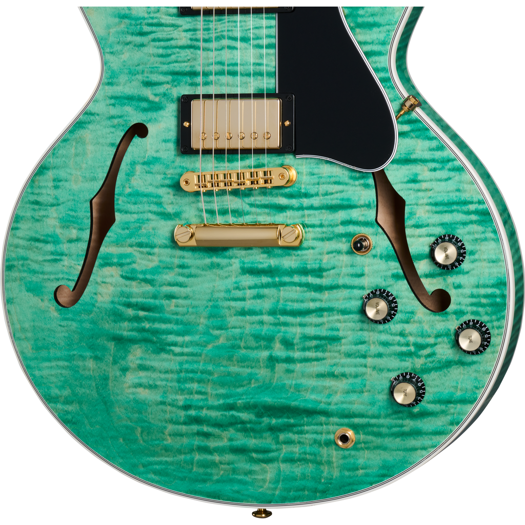 Gibson ES Supreme Semi Hollow Electric Guitar - Seafoam Green - View 7 | MusicMarket