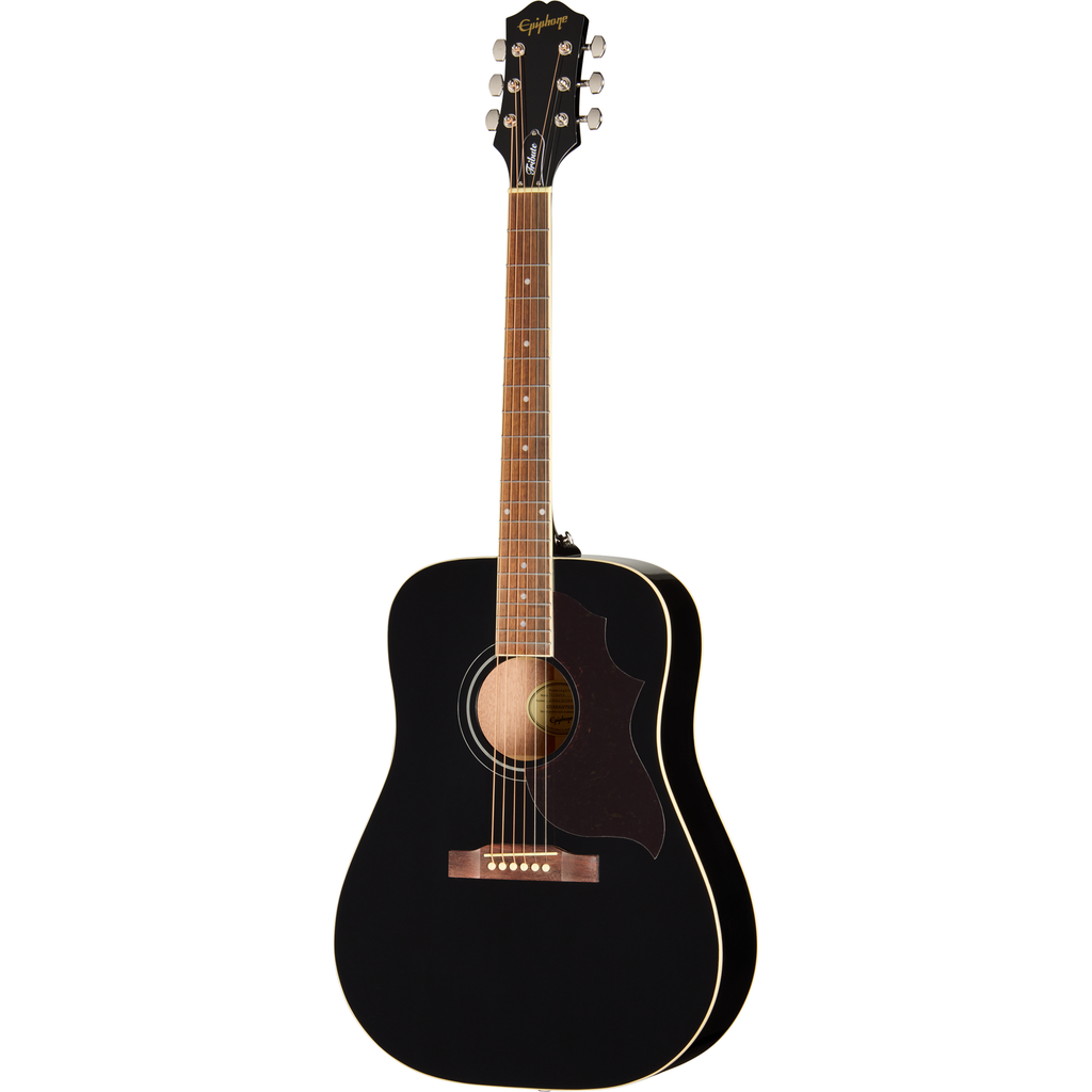 Epiphone Hummingbird Tribute Acoustic Guitar - Ebony - View 2 | MusicMarket