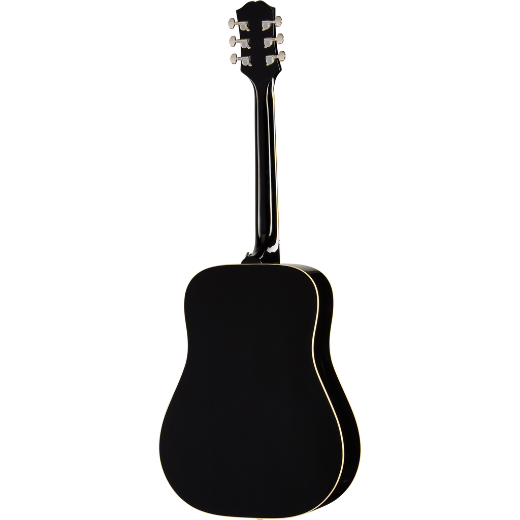 Epiphone Hummingbird Tribute Acoustic Guitar - Ebony - View 3 | MusicMarket