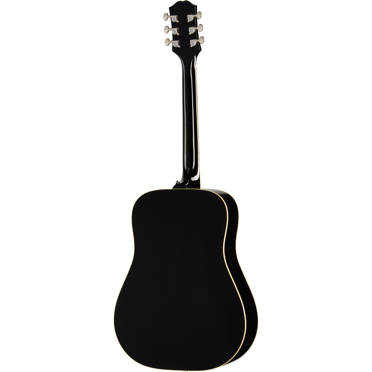 Epiphone Hummingbird Tribute Acoustic Guitar - Ebony - View 3 | MusicMarket