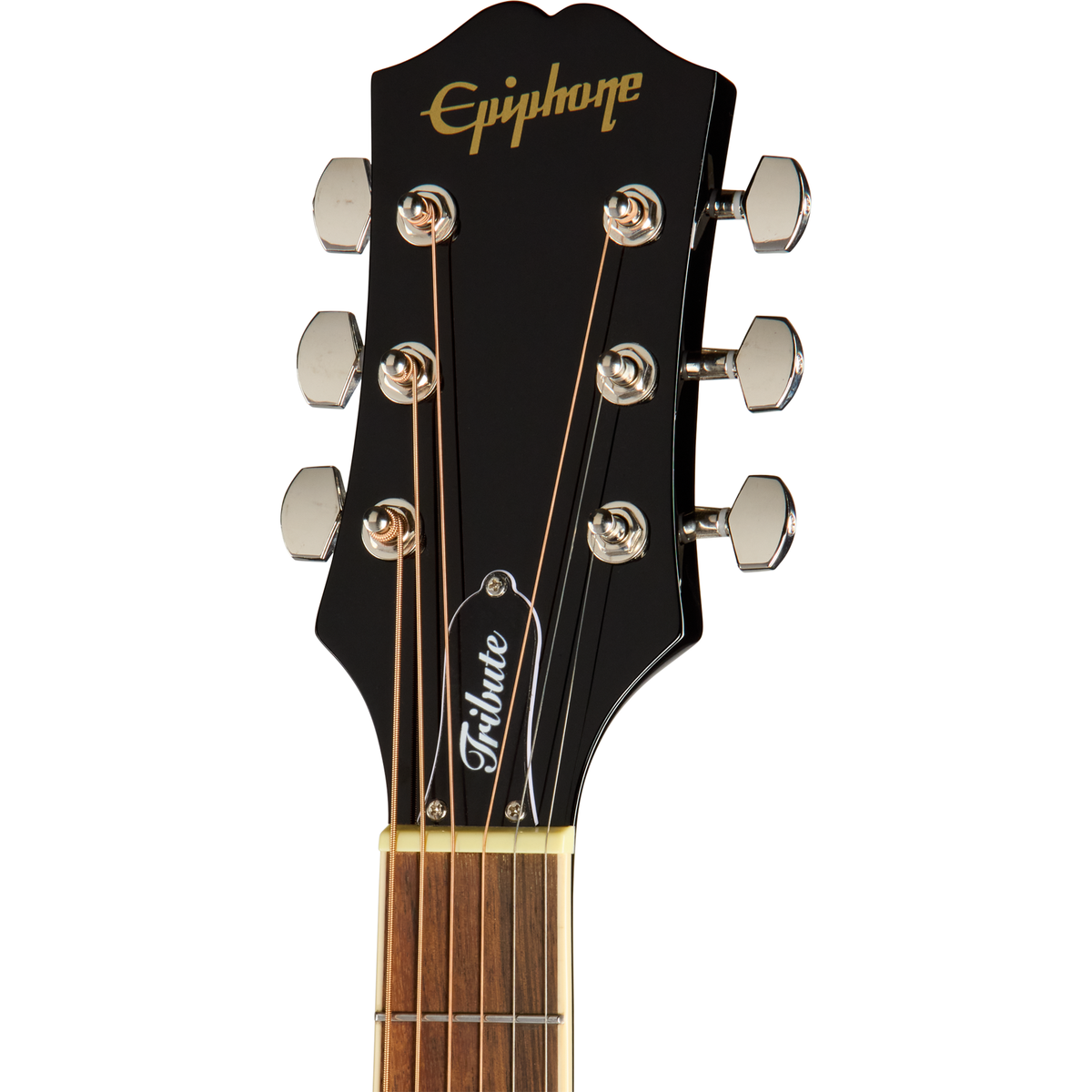 Epiphone Hummingbird Tribute Acoustic Guitar - Ebony - View 4 | MusicMarket