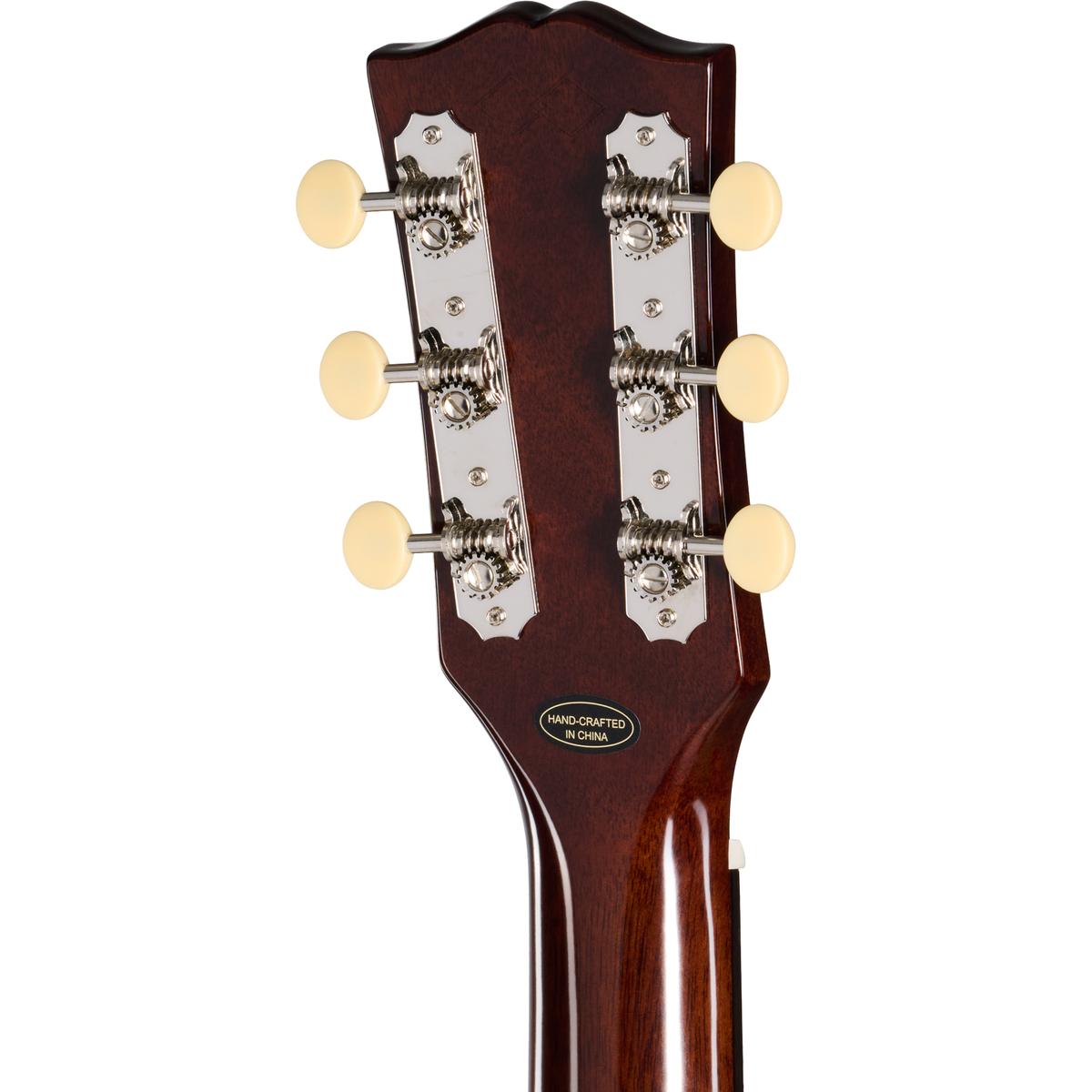 Epiphone 1942 Banner J-45 Reissue Left Handed Acoustic Electric Guitar - Vintage Sunburst - View 4 | MusicMarket