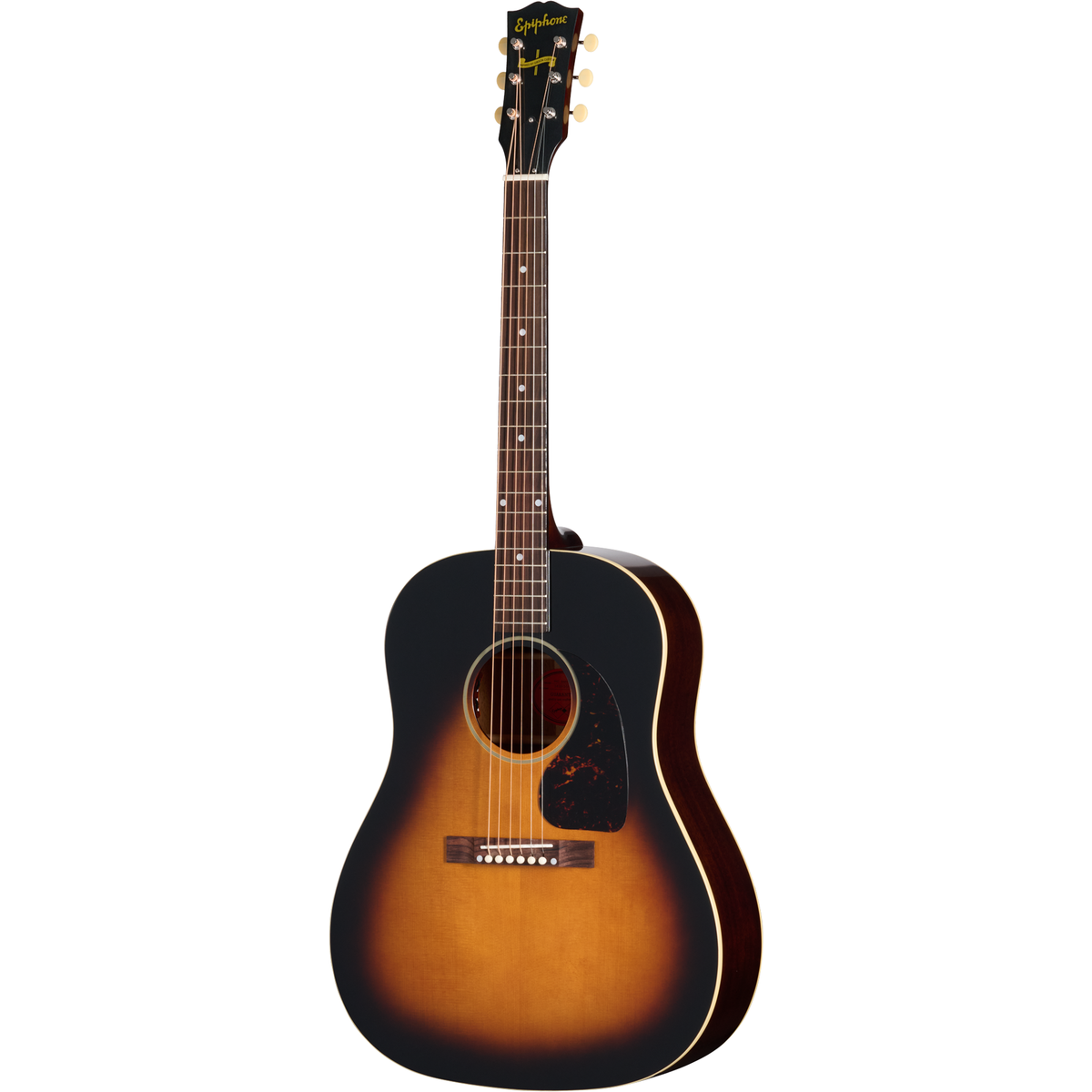 Epiphone 1942 Banner J-45 Reissue Acoustic Electric Guitar - Vintage Sunburst - View 2 | MusicMarket