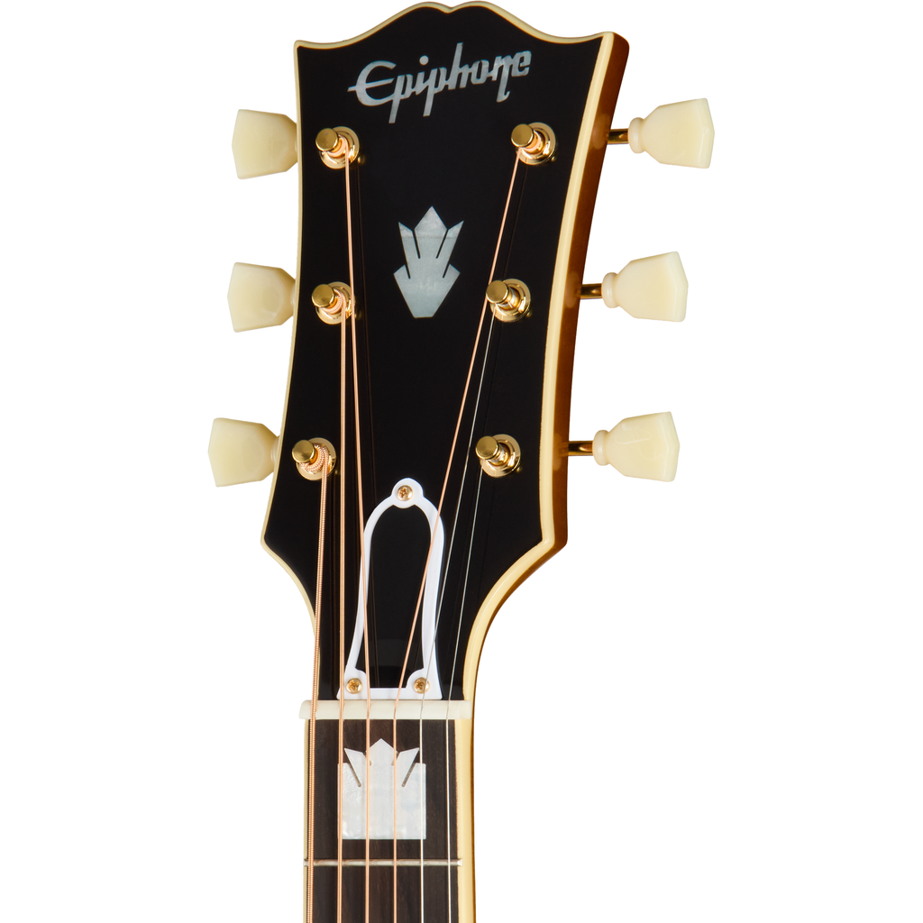 Epiphone 1957 SJ-200 Reissue Acoustic Electric Guitar - Antique Natural - View 4 | MusicMarket
