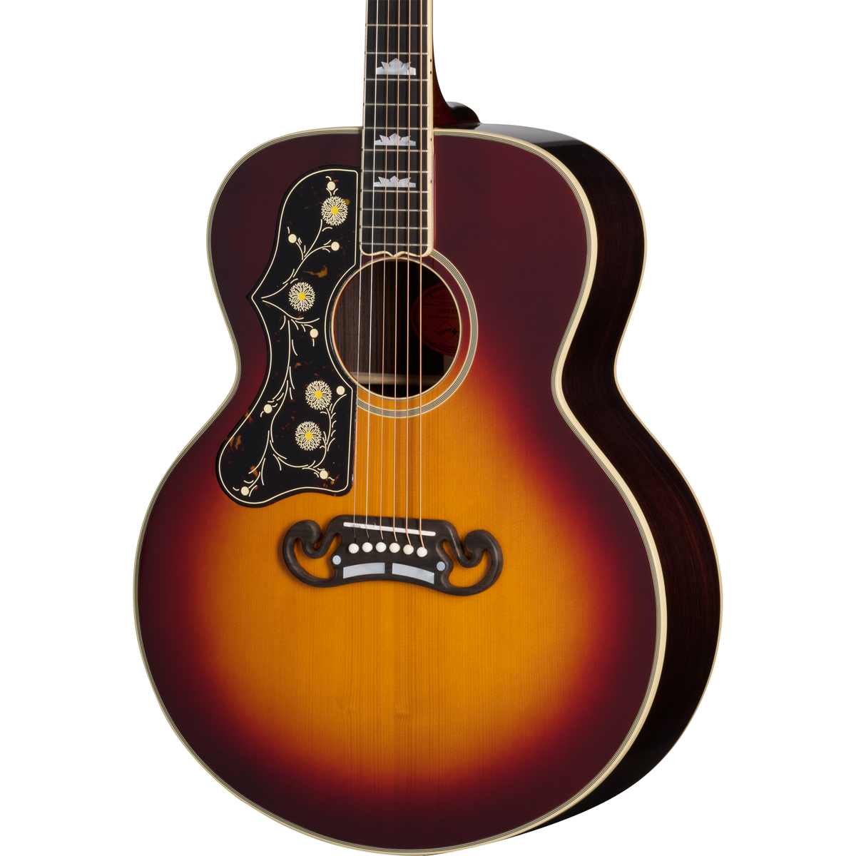 Epiphone Pre-War SJ-200 Rosewood Reissue Left Handed Acoustic Electric Guitar - Vintage Sunburst - MusicMarket