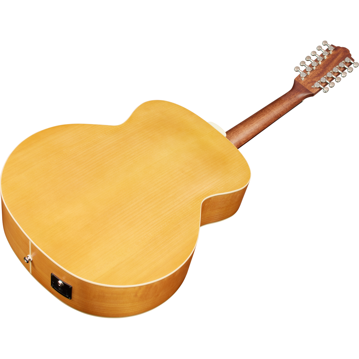 Guild F-2512E MAPLE LH 12 String Jumbo Natural Left Hand - View 7 | MusicMarket
