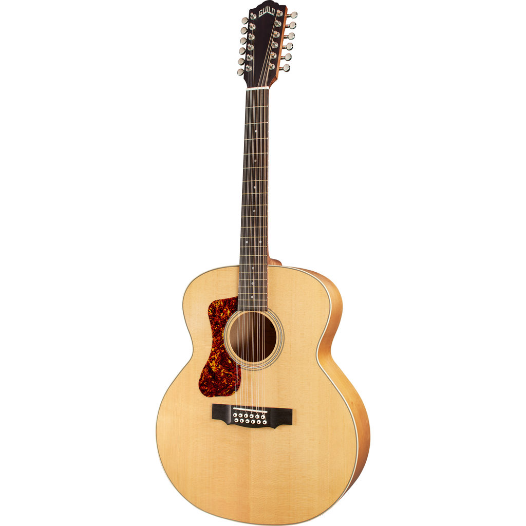Guild F-2512E MAPLE LH 12 String Jumbo Natural Left Hand - View 5 | MusicMarket