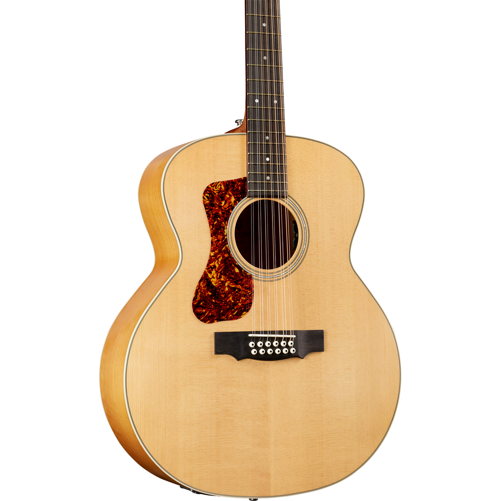 Guild F-2512E MAPLE LH 12 String Jumbo Natural Left Hand - View 3 | MusicMarket