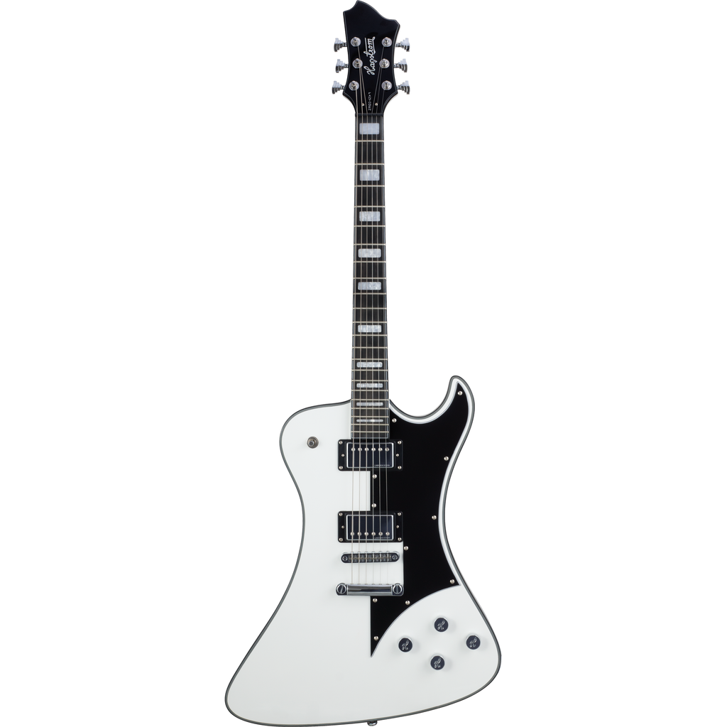 Hagstrom Fantomen Electric Guitar - White Gloss - View 2 | MusicMarket