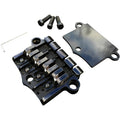 Babicz Full Contact Hardware FCH-3 Original Series Gibson 3 Point Style Bass Bridge - Black - MusicMarket