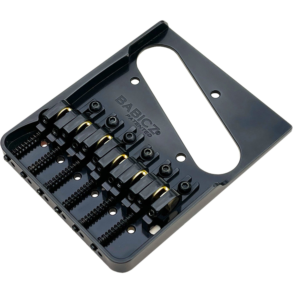 Babicz Full Contact Fch Ashtray Bridge for Telecaster- Black - MusicMarket