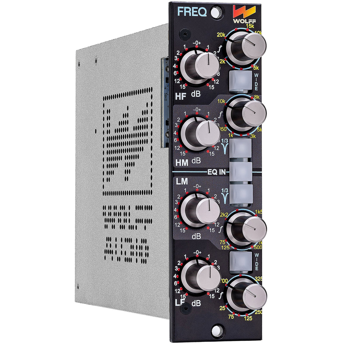 Wolff Audio Freq EQ Sweepable 500 Series Parametric EQ - View 2 | MusicMarket
