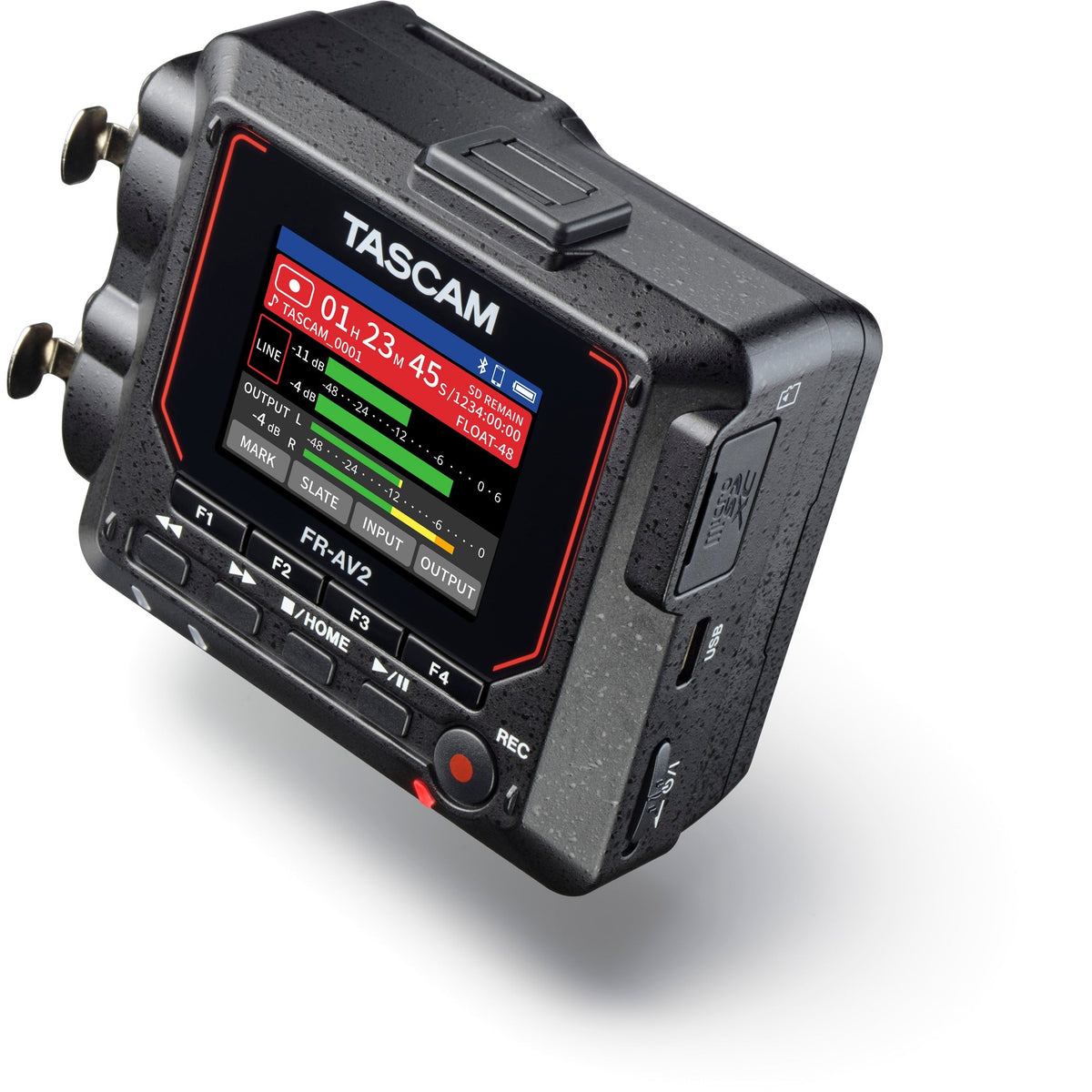 Tascam FR-AV2 32 Bit Float Recorder / Timecode Generator - View 7 | MusicMarket