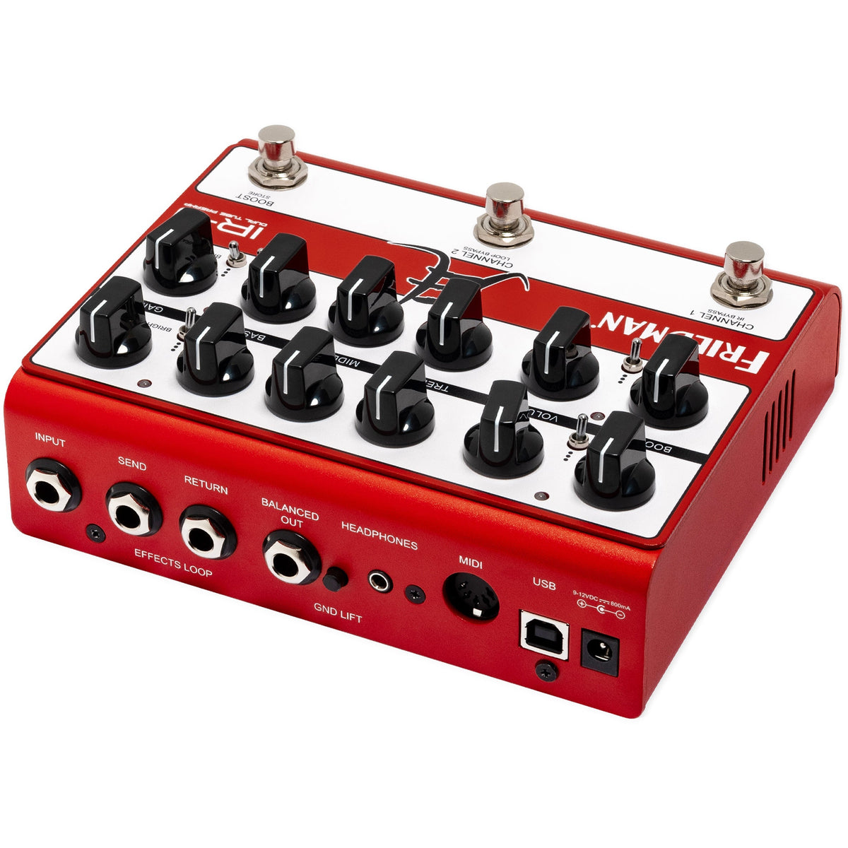 Friedman IR-J Jake E. Lee Signature Dual-tube Preamp - View 5 | MusicMarket
