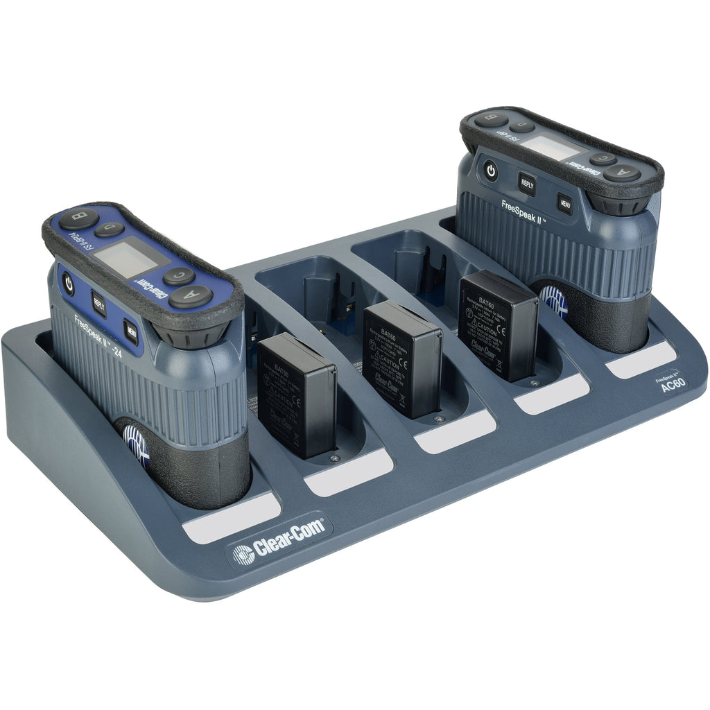 Clear-Com AC60 FreeSpeak II 5 Way Charger - View 4 | MusicMarket