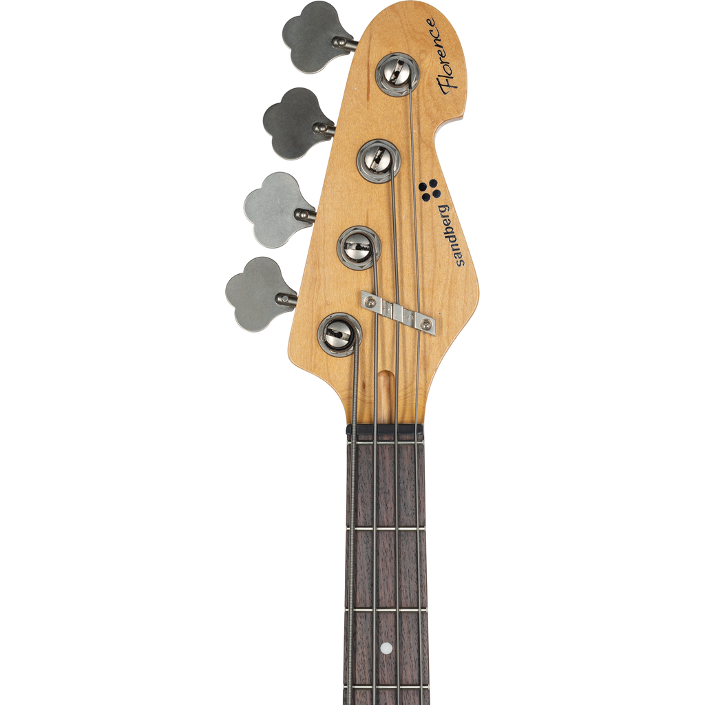 Sandberg Florence 4-String Electric Bass - Soft Aged Ruby Red - View 5 | MusicMarket