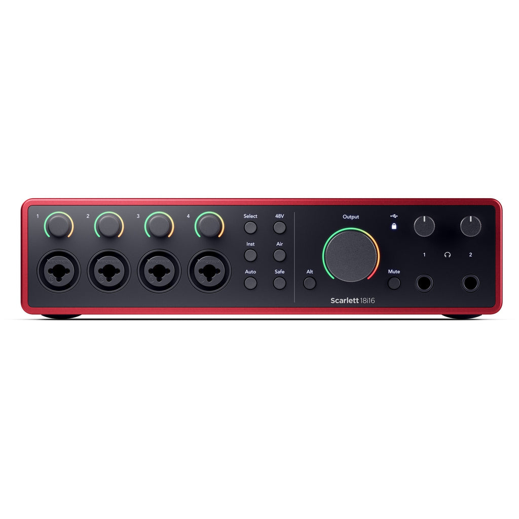 Focusrite Scarlett 18i16 4th Gen 18x16 USB Audio Interface - MusicMarket