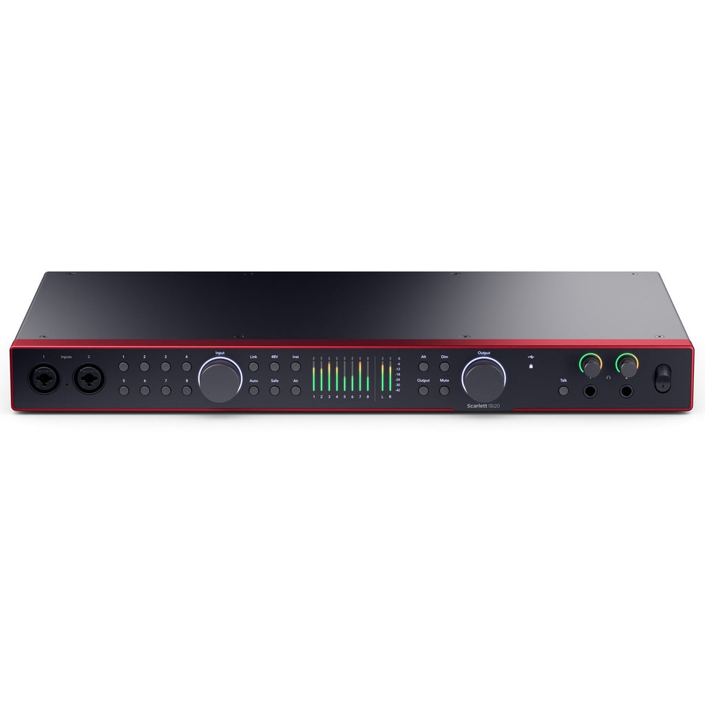 Focusrite Scarlett 18i20 4th Gen 18x20 USB Audio Interface - View 4 | MusicMarket