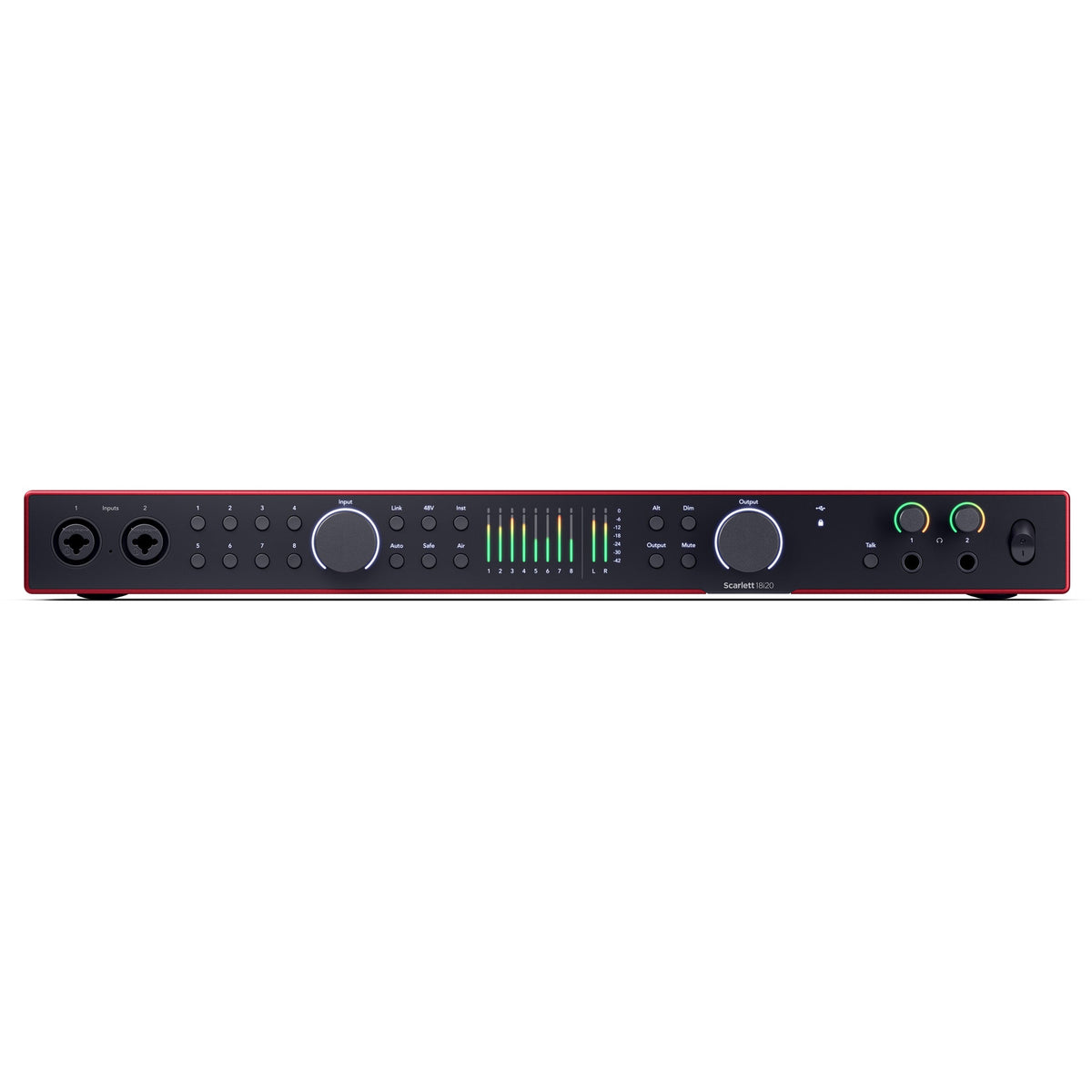 Focusrite Scarlett 18i20 4th Gen 18x20 USB Audio Interface - MusicMarket