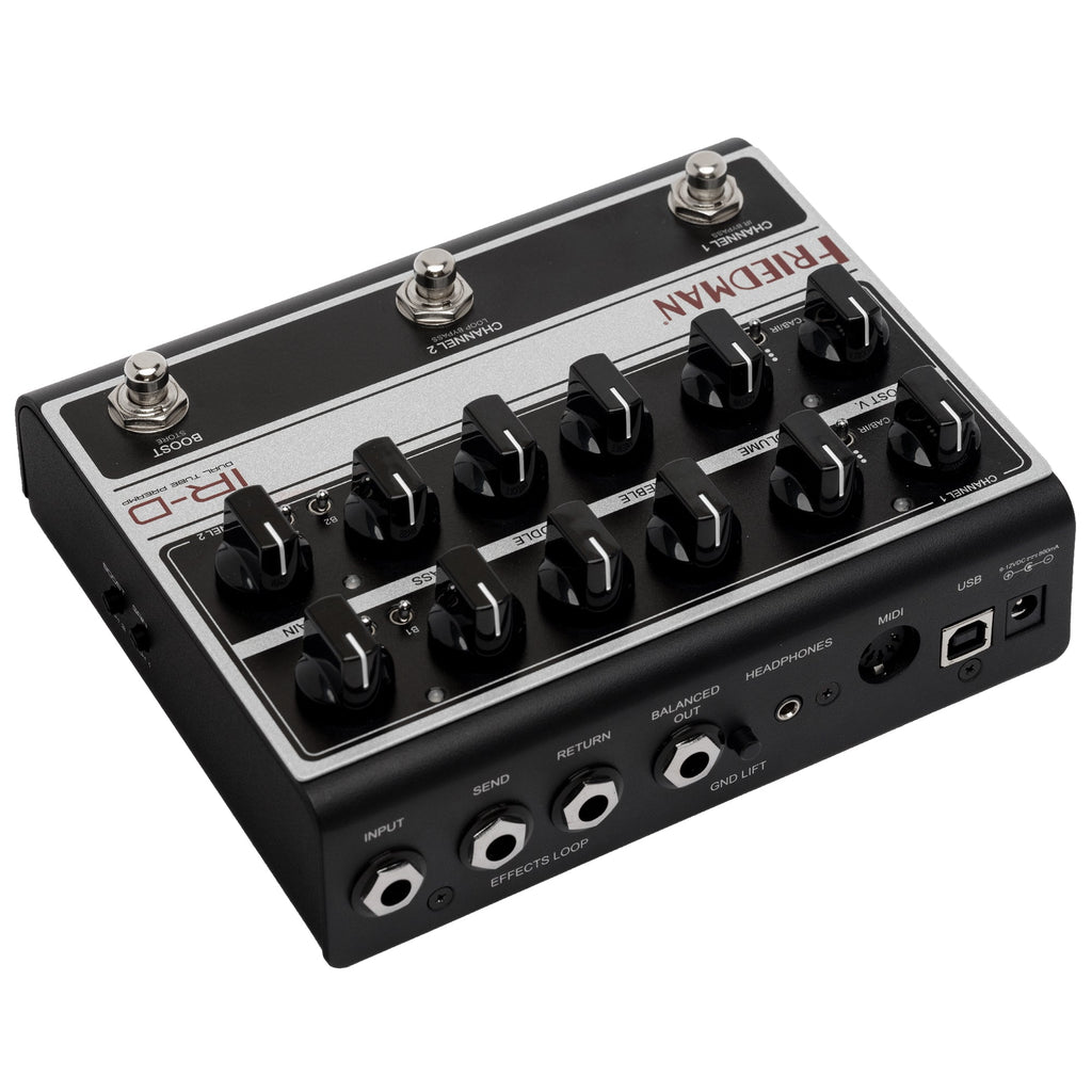 Friedman IR-D Dual Tube Preamp Pedal - View 4 | MusicMarket