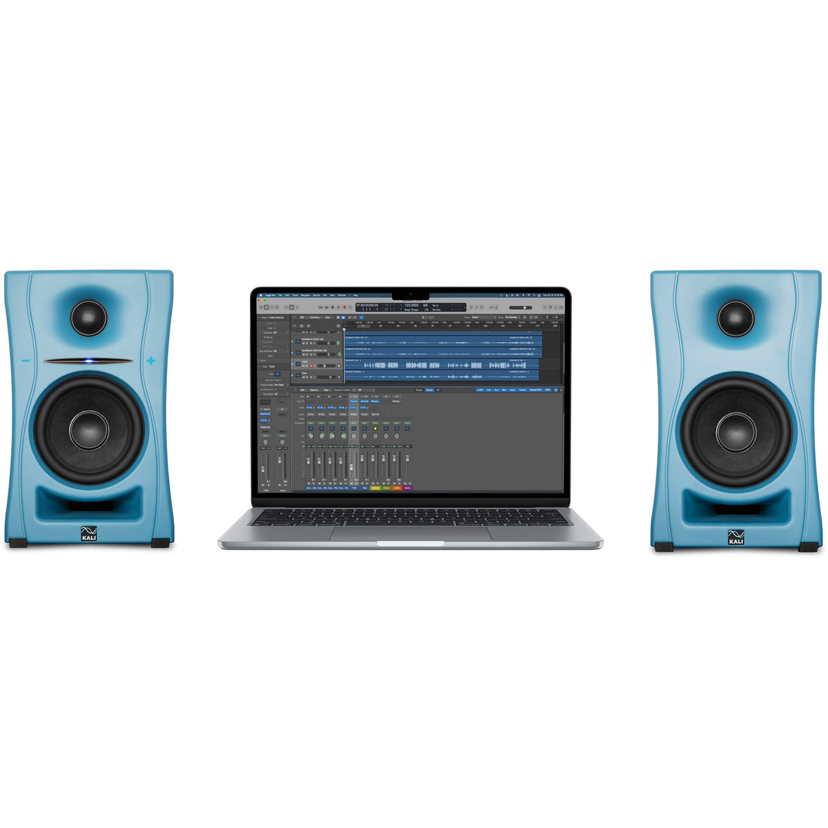 KALI AUDIO LP-UNF-B 4” Ultra Nearfield Powered Monitor System w/Bluetooth - Boundary Compensation EQ Settings -
