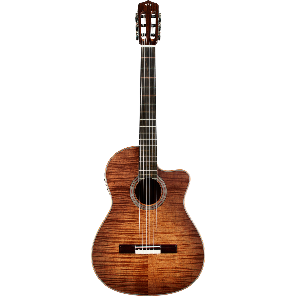Cordoba Fusion 12 Acoustic Electric Guitar - Cinnamon Burst - View 2 | MusicMarket