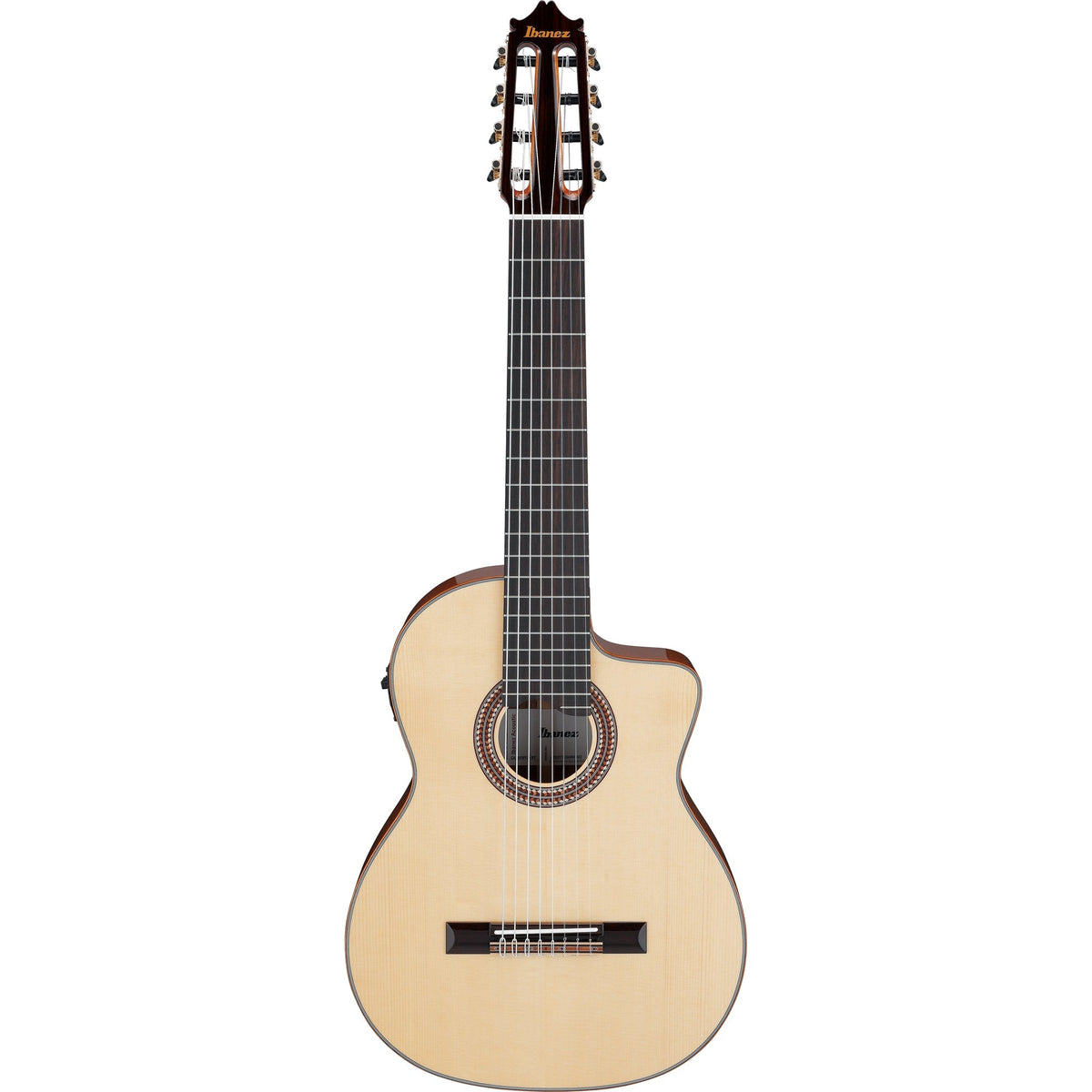 Ibanez GA3008CE GA 8-String Classical Acoustic Electric Guitar - Natural - View 2 | MusicMarket