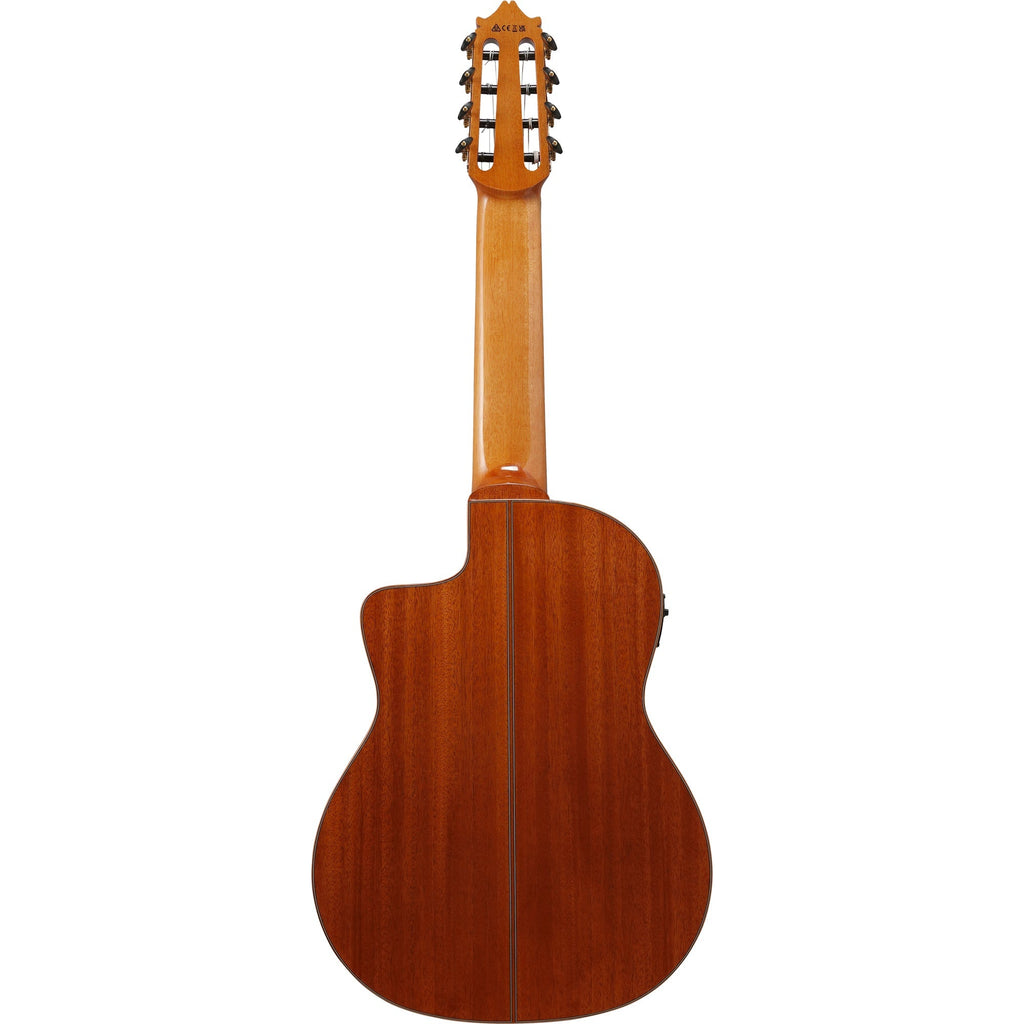 Ibanez GA3008CE GA 8-String Classical Acoustic Electric Guitar - Natural - View 3 | MusicMarket