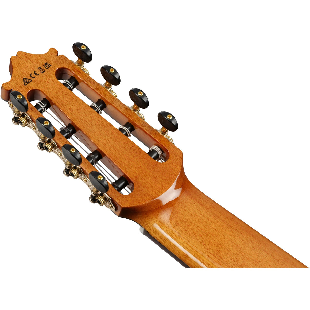 Ibanez GA3008CE GA 8-String Classical Acoustic Electric Guitar - Natural - View 8 | MusicMarket