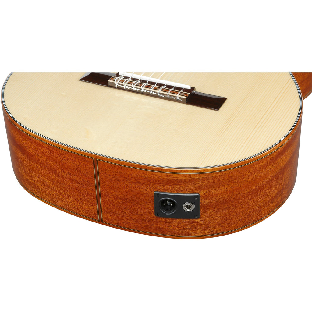Ibanez GA3008CE GA 8-String Classical Acoustic Electric Guitar - Natural - View 10 | MusicMarket