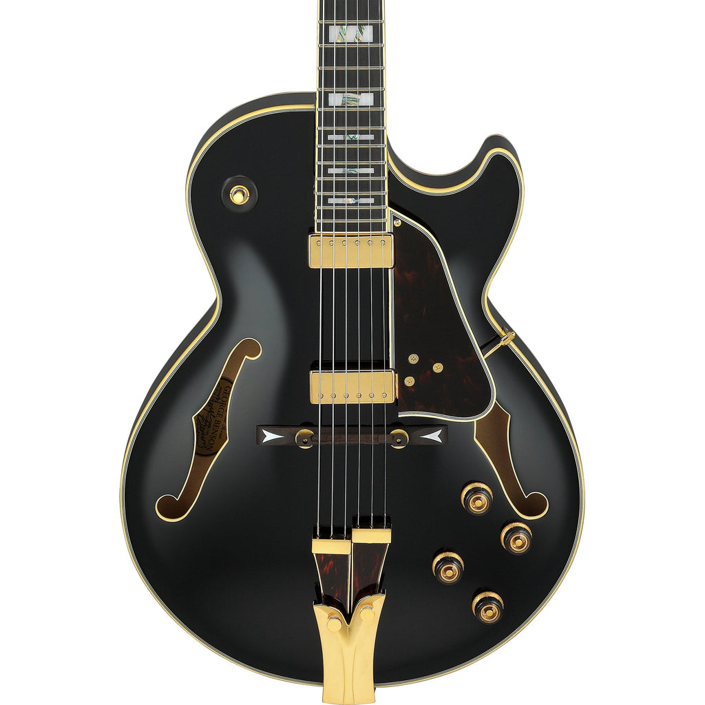 Ibanez GB10 George Benson Signature 6-String Electric Guitar - Black - MusicMarket