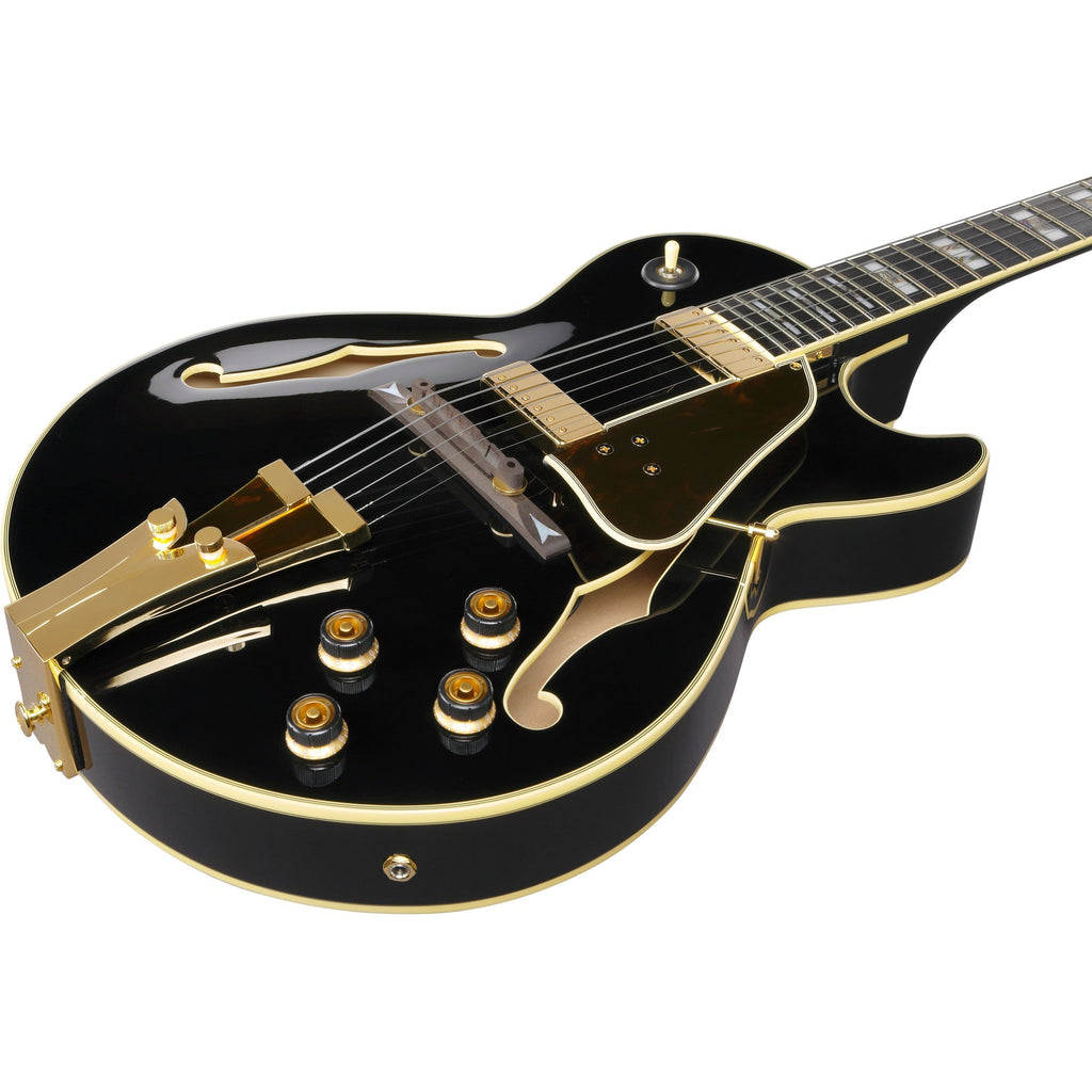 Ibanez GB10 George Benson Signature 6-String Electric Guitar - Black - View 7 | MusicMarket