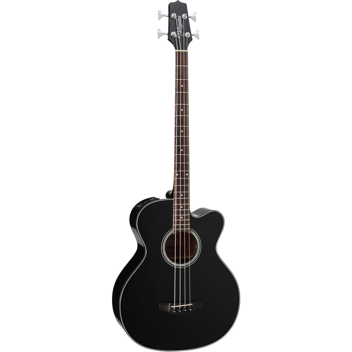 Takamine GB30CE BLK Cutaway Acoustic Electric Bass Guitar - Black - View 2 | MusicMarket