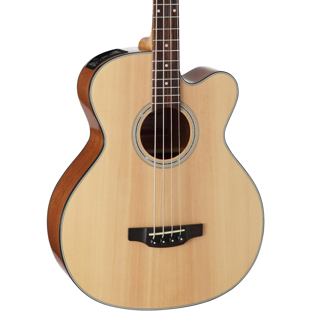 Takamine GB30CE NAT Cutaway Acoustic Electric Bass Guitar - Natural - MusicMarket