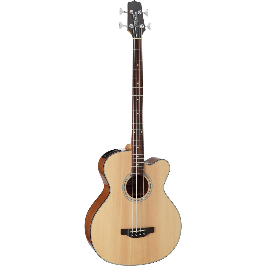 Takamine GB30CE NAT Cutaway Acoustic Electric Bass Guitar - Natural - View 2 | MusicMarket