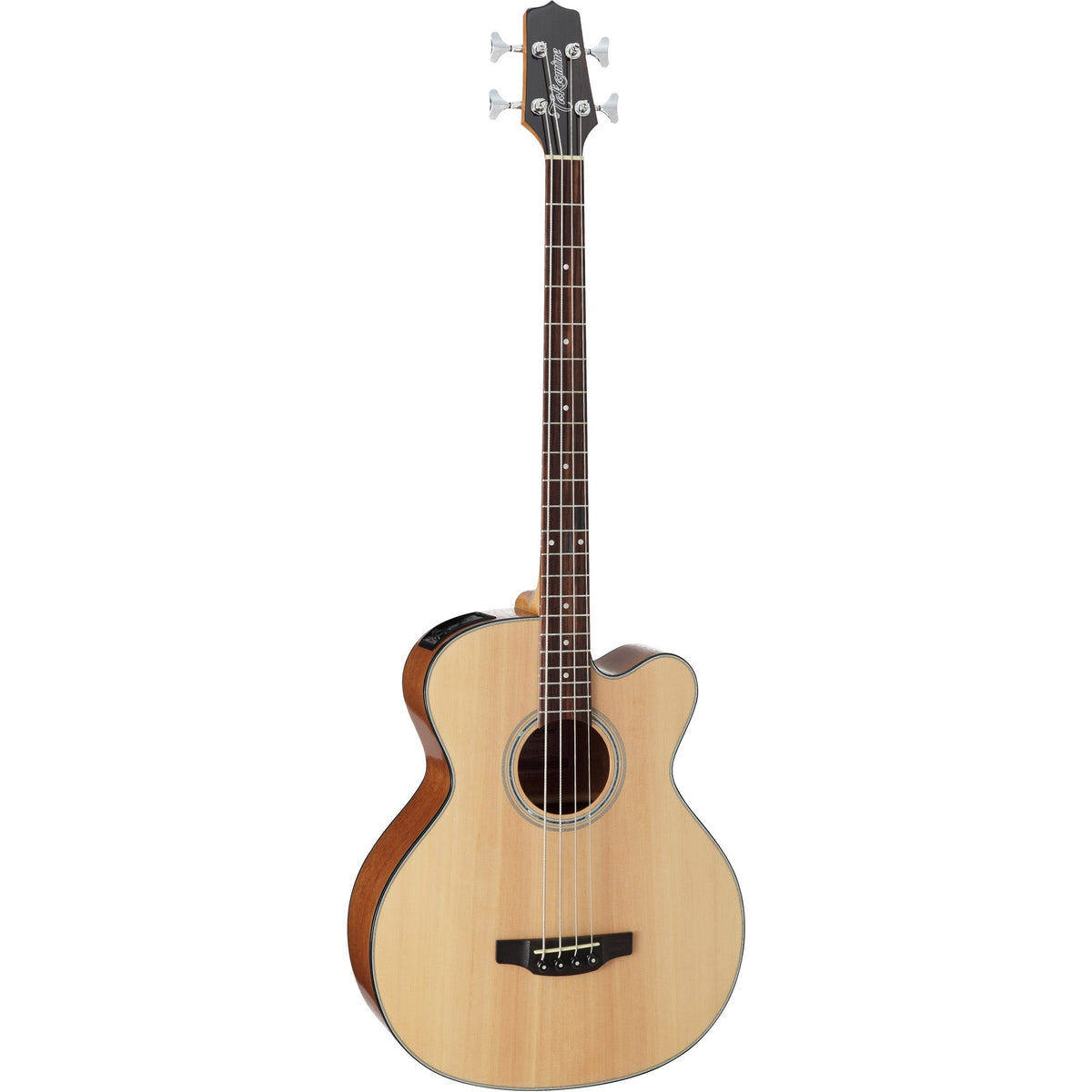 Takamine GB30CE NAT Cutaway Acoustic Electric Bass Guitar - Natural - View 2 | MusicMarket