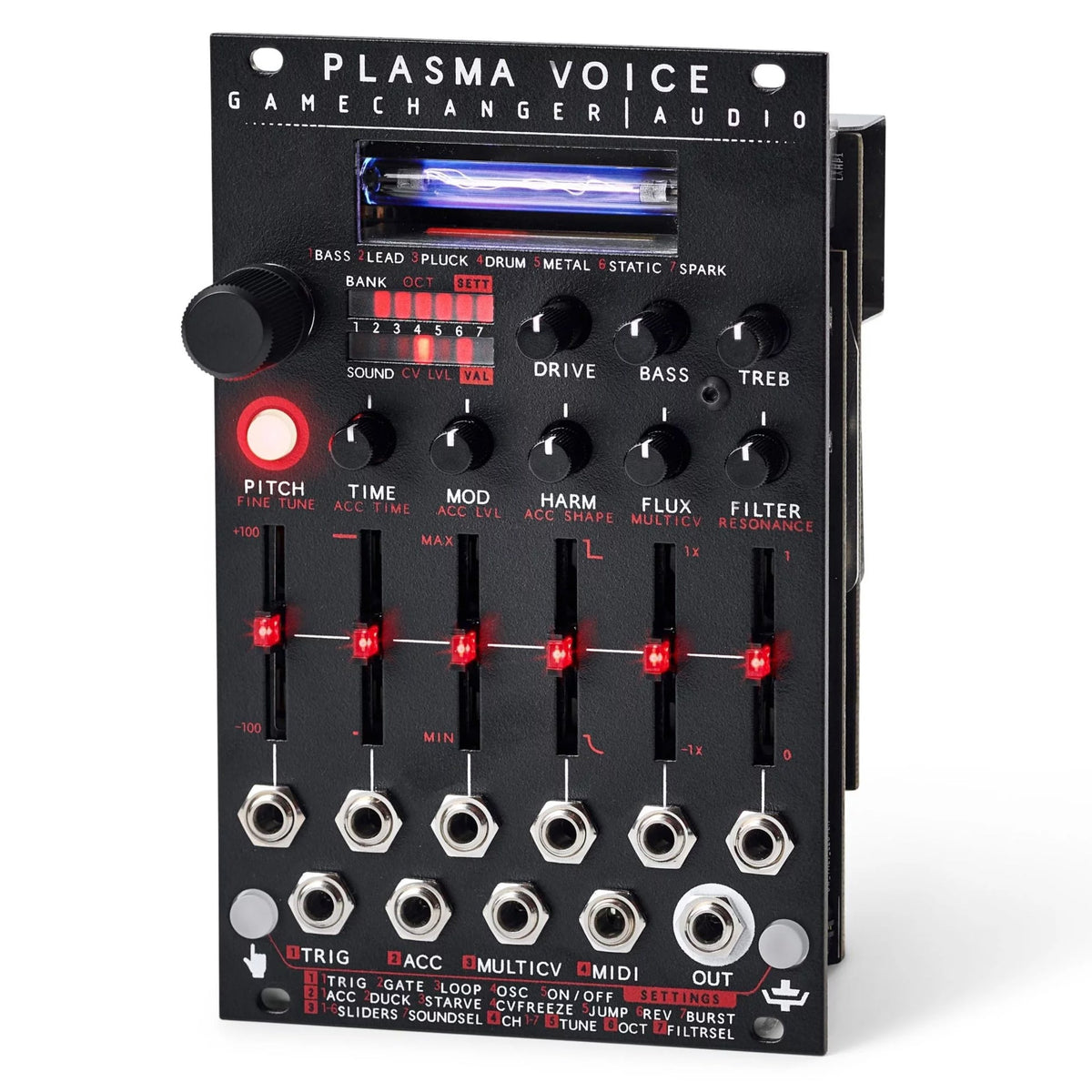 Gamechanger Audio PLASMA VOICE Synthesizer Eurorack Module - View 2 | MusicMarket
