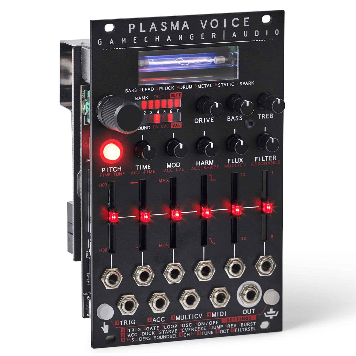 Gamechanger Audio PLASMA VOICE Synthesizer Eurorack Module - View 3 | MusicMarket