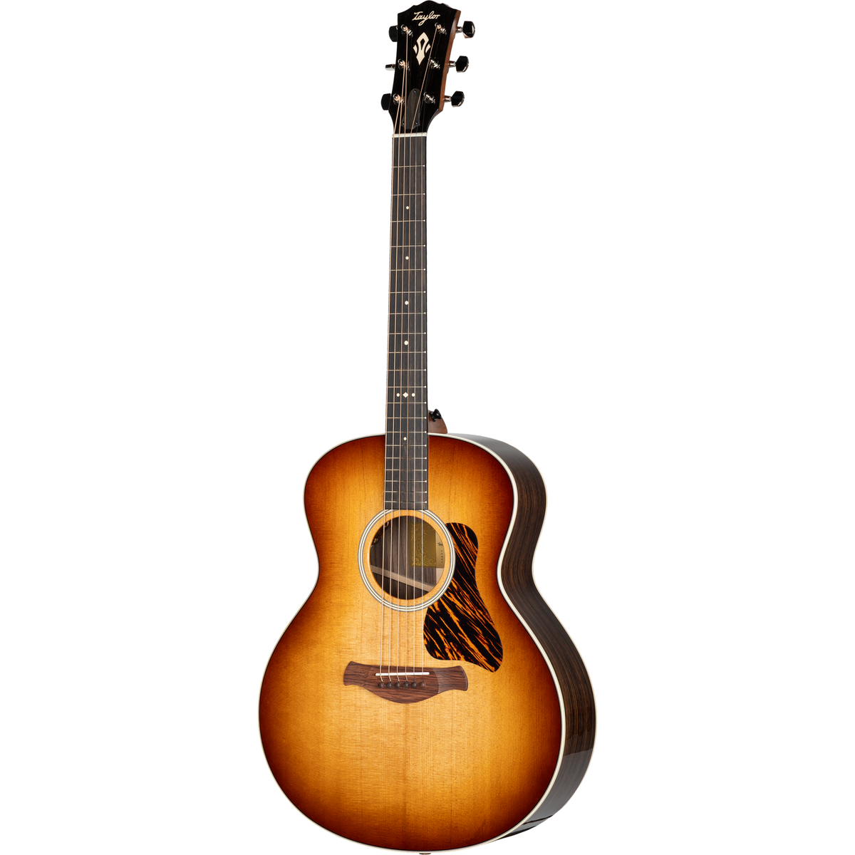 Taylor Gold Label 714e Acoustic Electric Guitar w/ Firestripe Pickguard - Sunburst - View 8 | MusicMarket