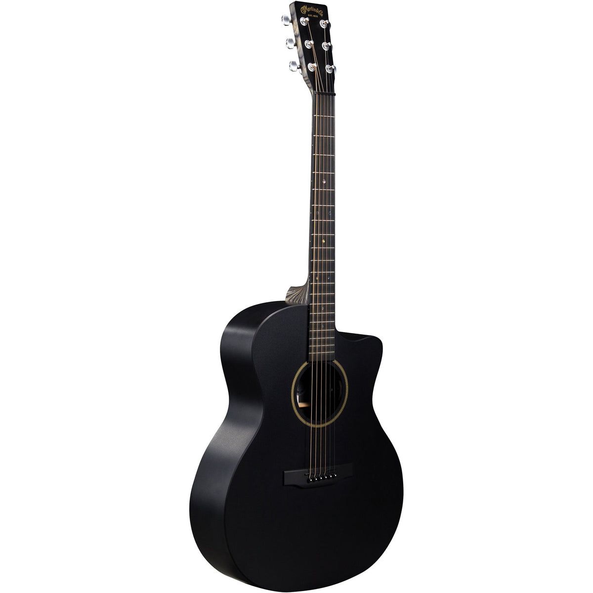 Martin GPC-X1E Acoustic Electric Guitar, Black - View 2 | MusicMarket