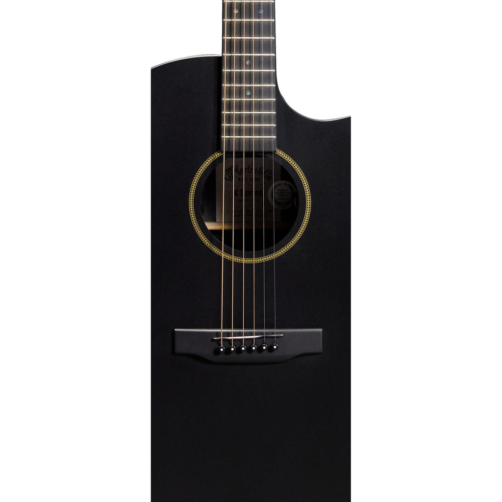 Martin GPC-X1E Acoustic Electric Guitar, Black - View 6 | MusicMarket