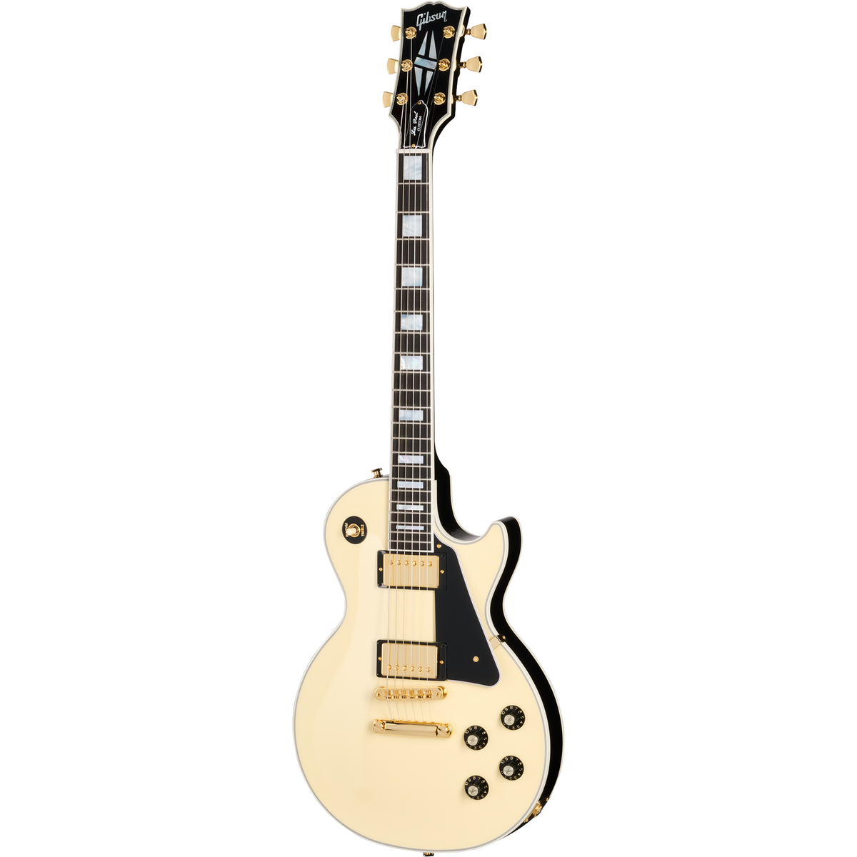 Gibson Les Paul Custom 70s Electric Guitar - Buttercream Top - View 2 | MusicMarket