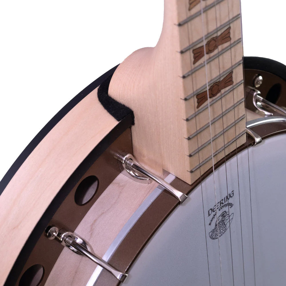 Deering Goodtime Two Deco 5-String Banjo with Resonator - View 7 | MusicMarket